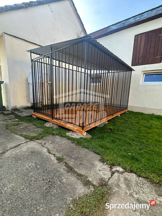 Kojec psa 2x3m Podłoga drewniana Dach spad w bok Zamość