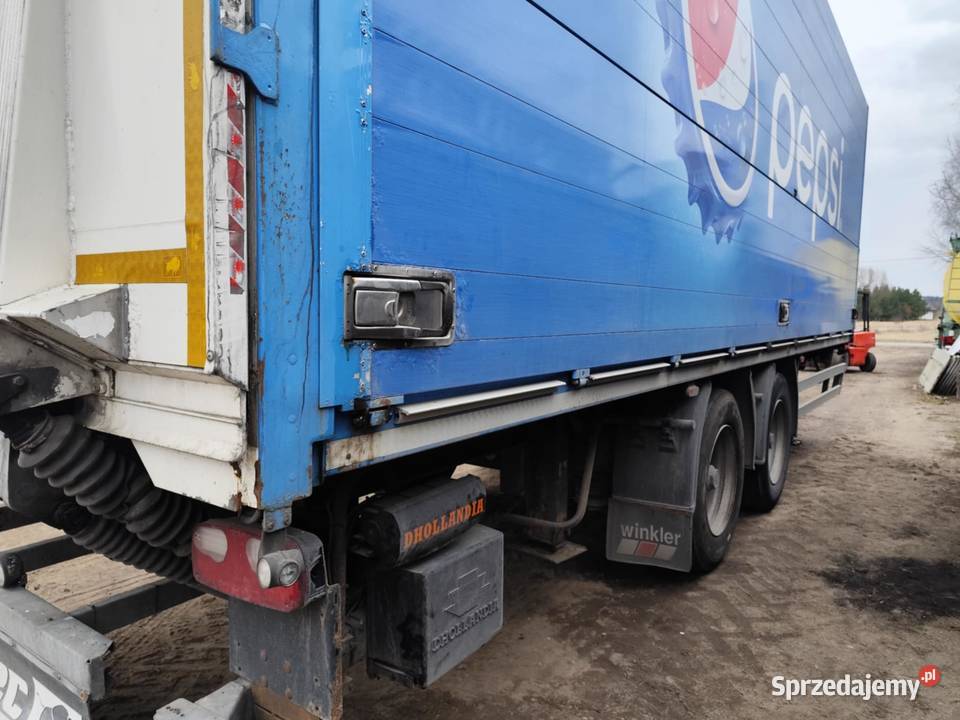 KG ZERBST Napojówka Tandem burtówka paletówka Dubiny