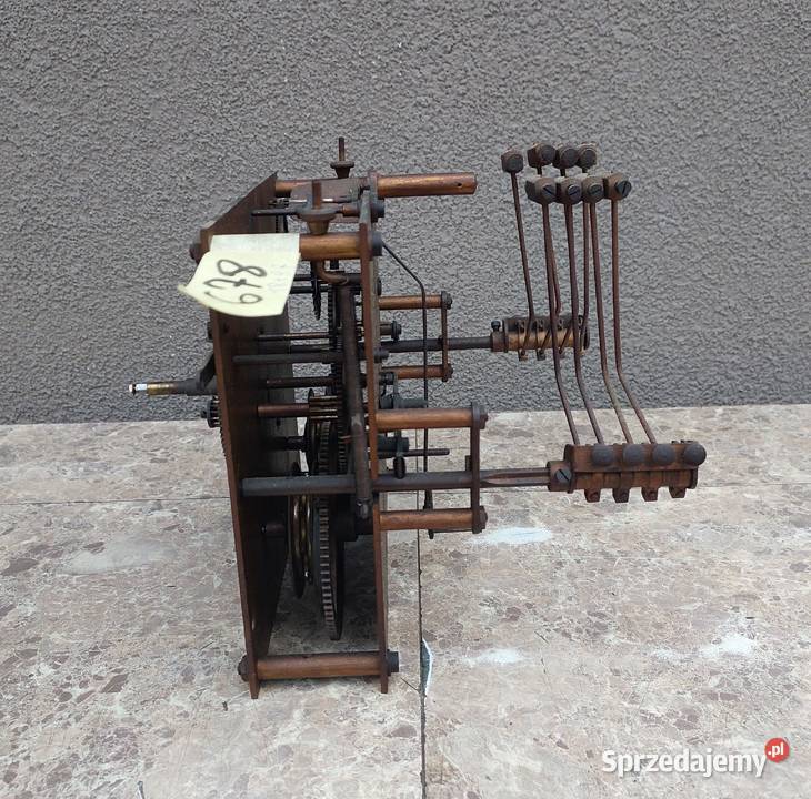 678 Mechanizm zegara podłogowego stojącego 8 Tczew