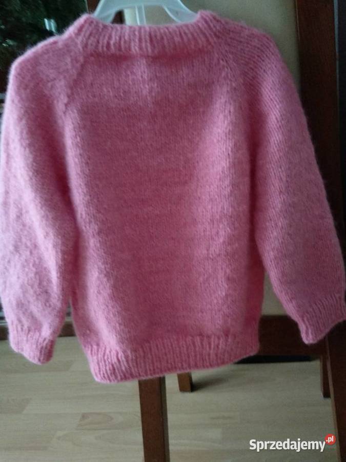 Sweterek z bąbelkami różowy Warszawa