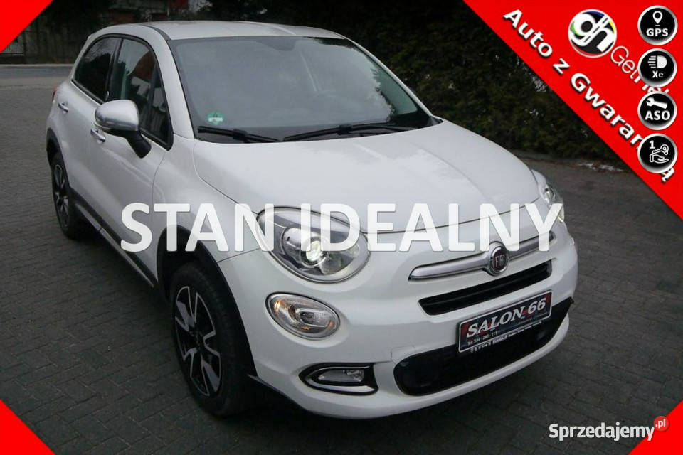 Fiat 500x 14 70 Navi Stan Idealny bezwypadkowy z Hatchback śląskie Częstochowa