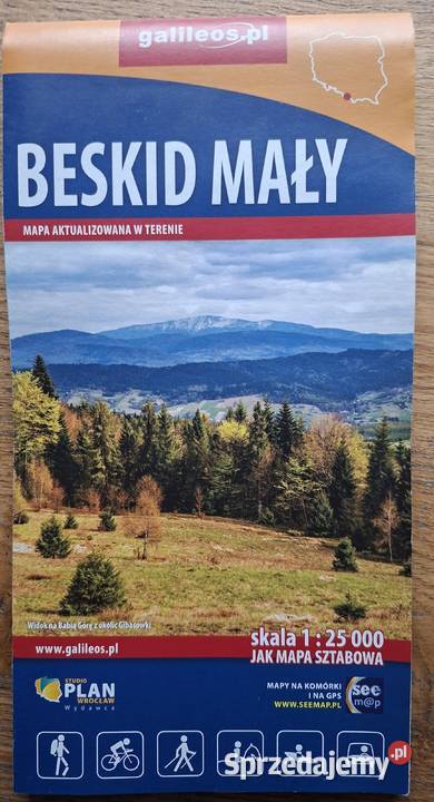 Beskid Mały 125 000 mapa sztabowa Kraków
