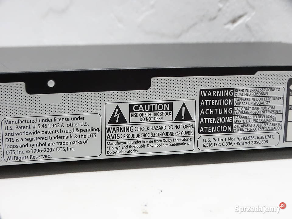 Odtwarzacz DVD Samsung DVDP181 DivX Czarny sprzedam