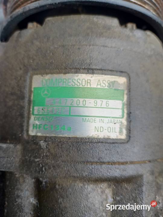 Kompresor sprężarka klimatyzacji Mercedes A zachodniopomorskie sprzedam