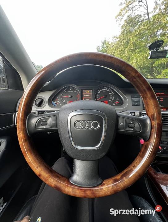 Kierownica do Audi a6 c6 drewno śląskie Dąbrowa Górnicza