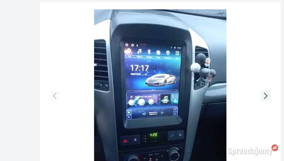 Radio android 11 chevrolet Captiva 0612 Tesla