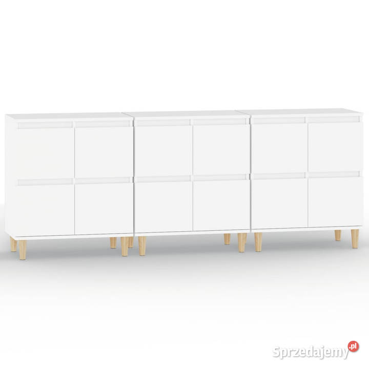 Komody 3 białe 60x35x70 materiał drewnopochodny Warszawa