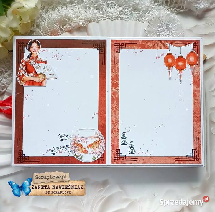 Album harmonijkowy Japonia Azja prezent Antyki, Sztuka, Kolekcje małopolskie Mszana Dolna