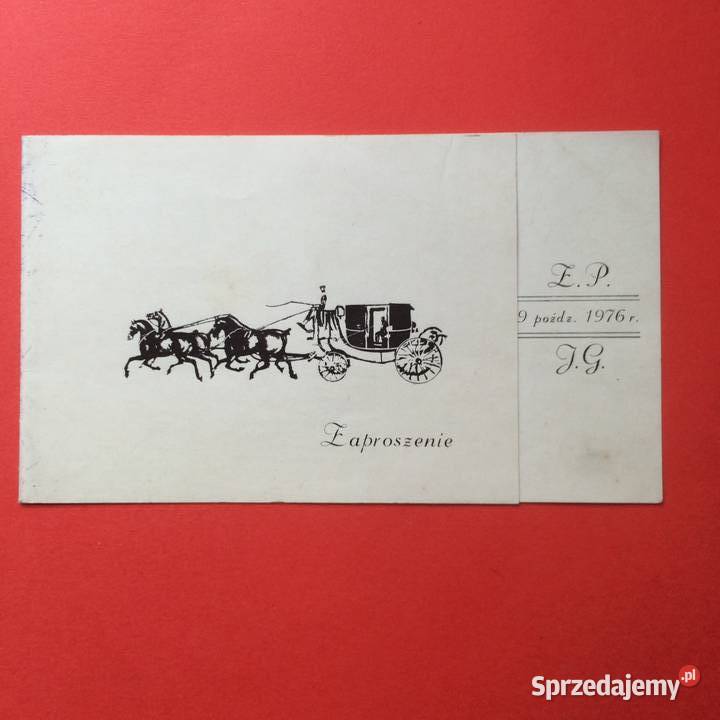 1655 Zaproszenie Na Ślub Szczecin