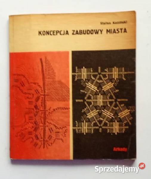 Koncepcja zabudowy miasta S Koziński 1974 miasto sprzedam