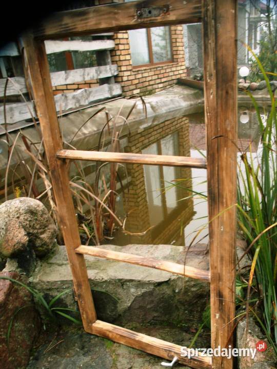 Rama okienna lustro aranżacja wnętrz 104x61 Ełk