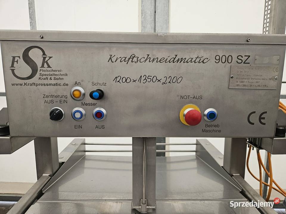 Krajalnica do bloków mrożonych Kraftschneidmatic Krotoszyn