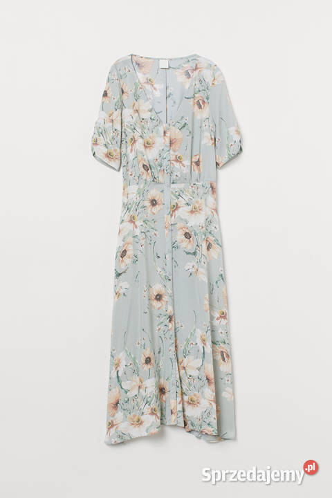 Sukienka HM w kwiaty 46 3XL floral na lato