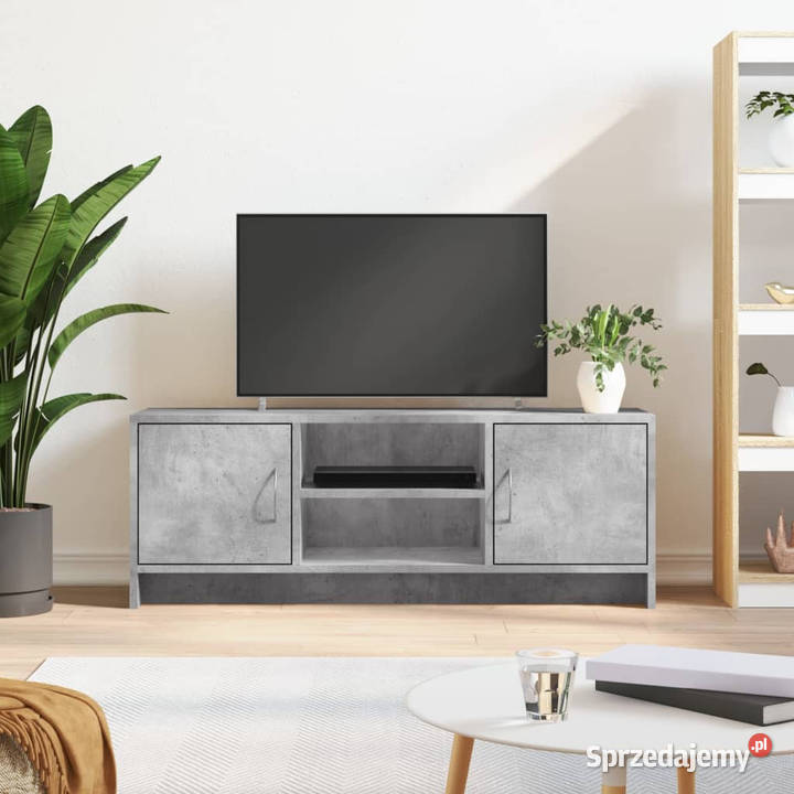 Szafka pod telewizor szarość betonu 102x30x375 mazowieckie Warszawa