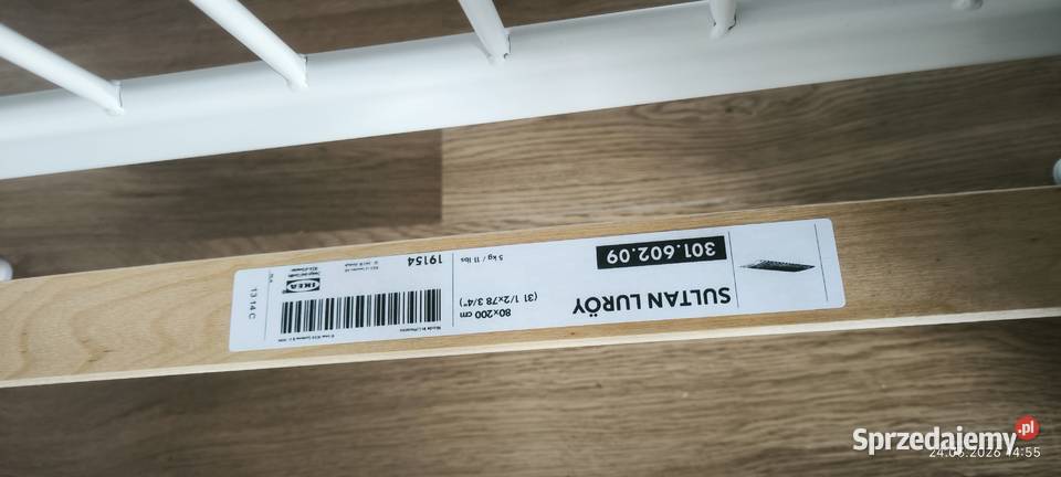 Łóżko REGULOWANE Ikea Minnen komplet TANIO ok Cisie