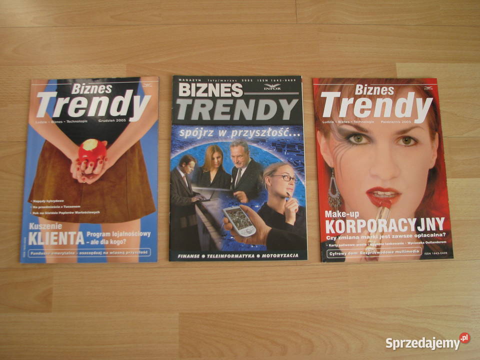 Biznes Trendy magazyn 2005r 2006r i 2007r Brzegi sprzedam