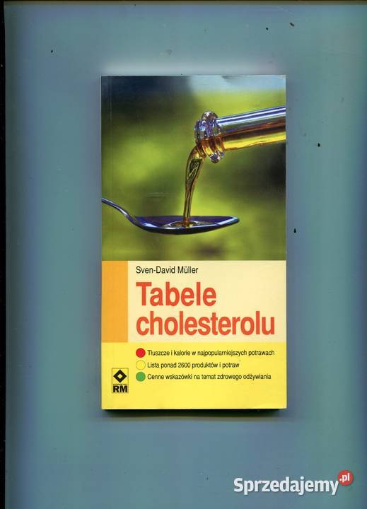 Tabele cholesterolu Muller Rok wydania 2008 Szczecin