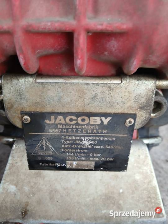 Opryskiwacz Jacoby 800 Hardi hydrauliczny Zambrów