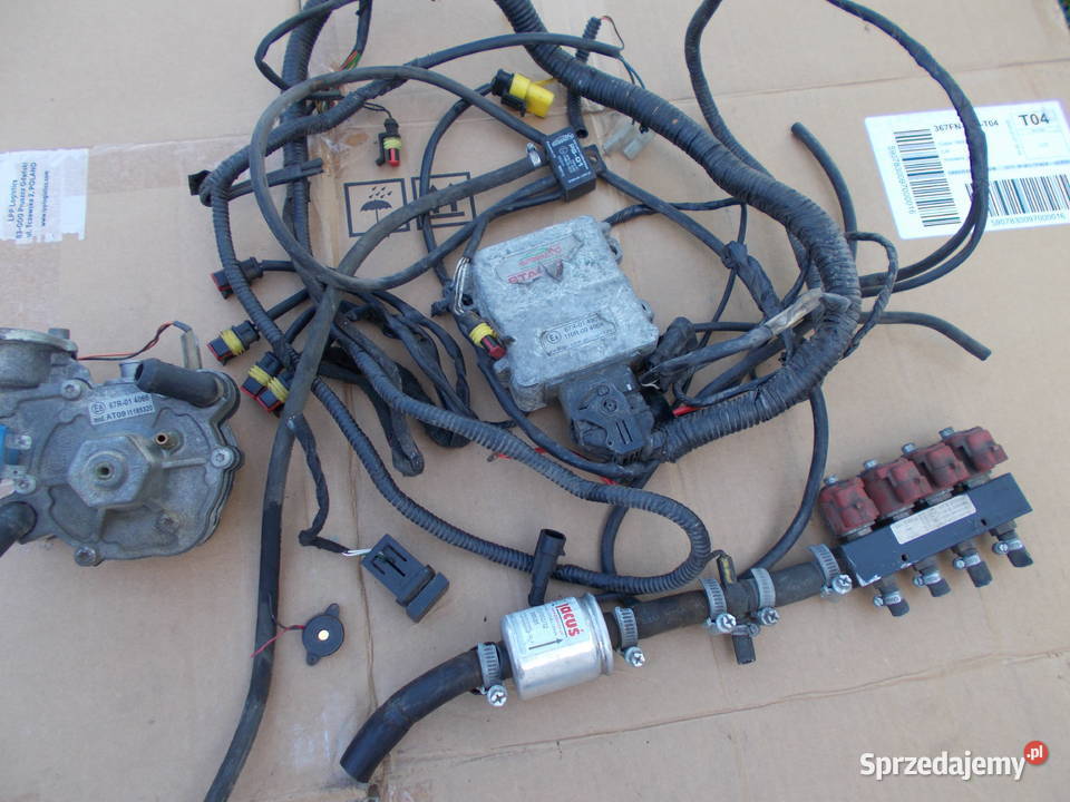 instalacja gazowa sekwencja LPG STAG 4 valtek osobowe Zamość