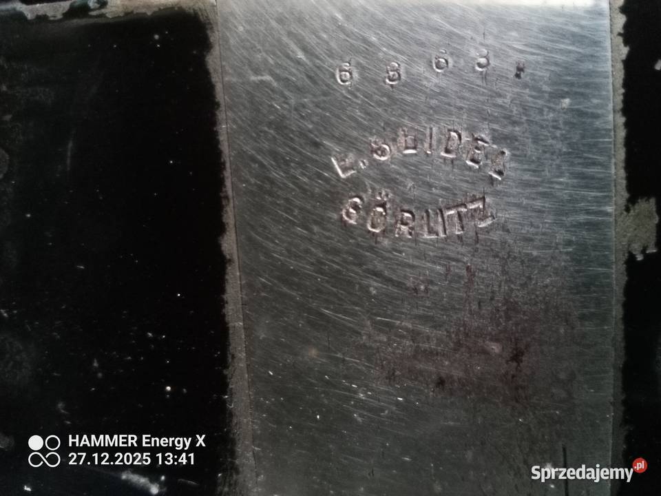 Stara maszyna do szycia Naumann Gorlitz Dobrzeń Wielki