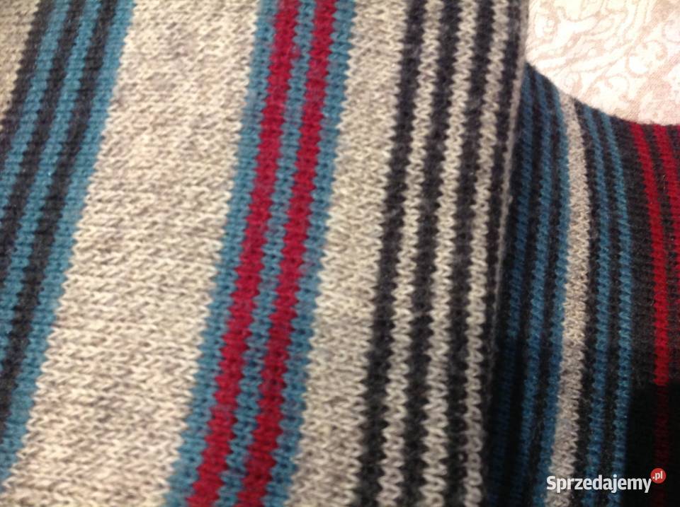 Długi Szal Szalik ESPRIT wełna lubuskie