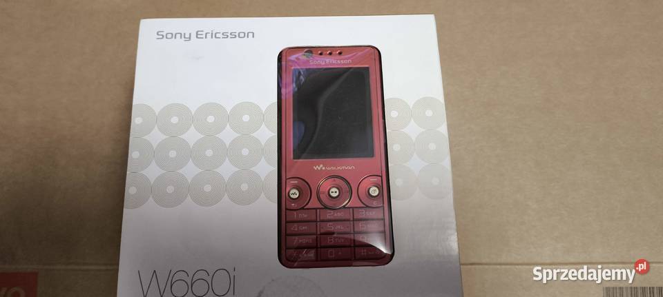 Unikat Nowy telefon Sony Ericsson W660i walkman sprzedam