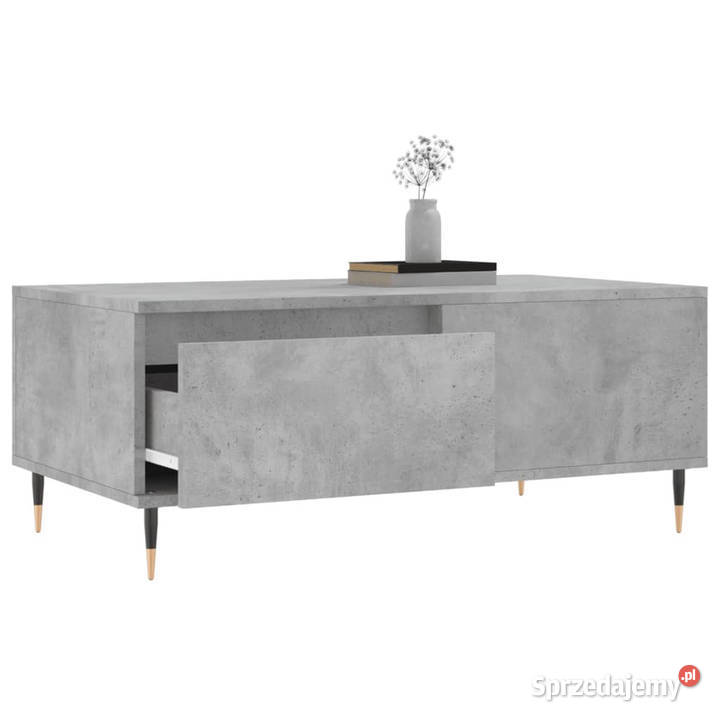 Stolik kawowy szarość betonu 90x50x365 WM830800 Stoły mazowieckie Warszawa