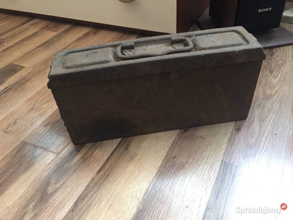 Niemiecka skrzynka amunicyjna Poznań