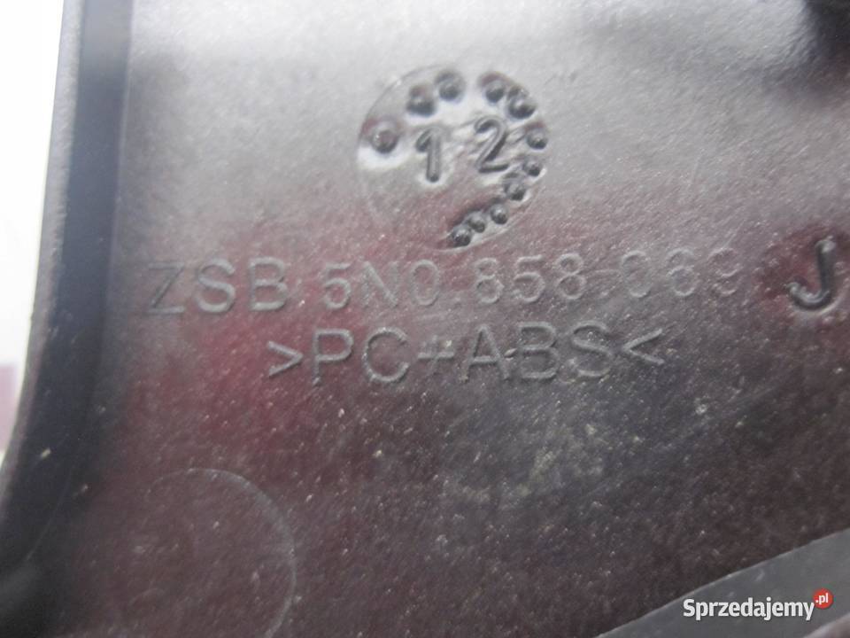 VOLKSWAGEN TIGUAN I LIFT 12r osłona ramka deski Osłony i zaślepki