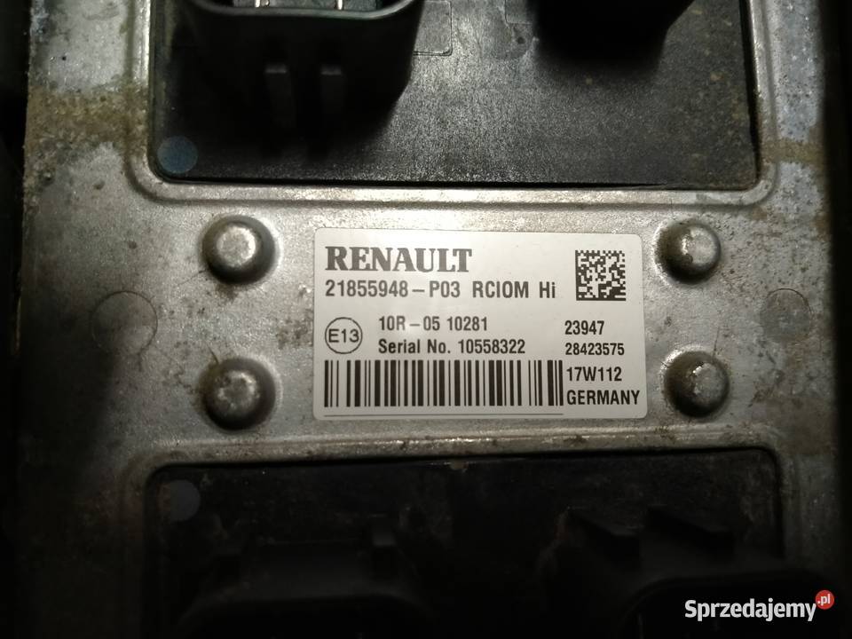 RENAULT GAMA T JEDNOSTKA STERUJĄCA RCIOM Kargowa