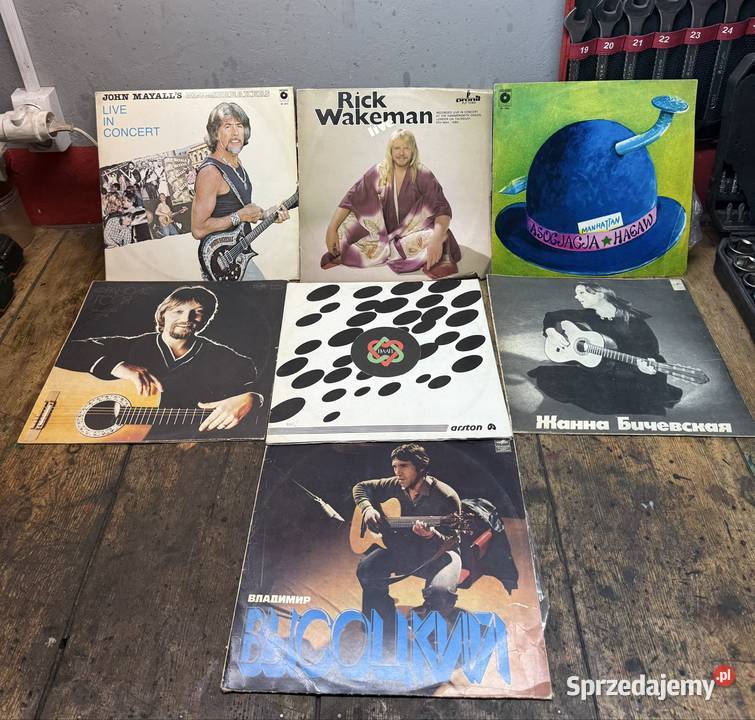 Płyty winylowe zestaw Gidle