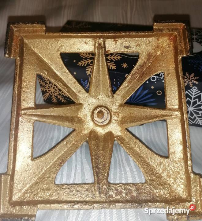 Stojak na choinkę żeliwny Zabrze