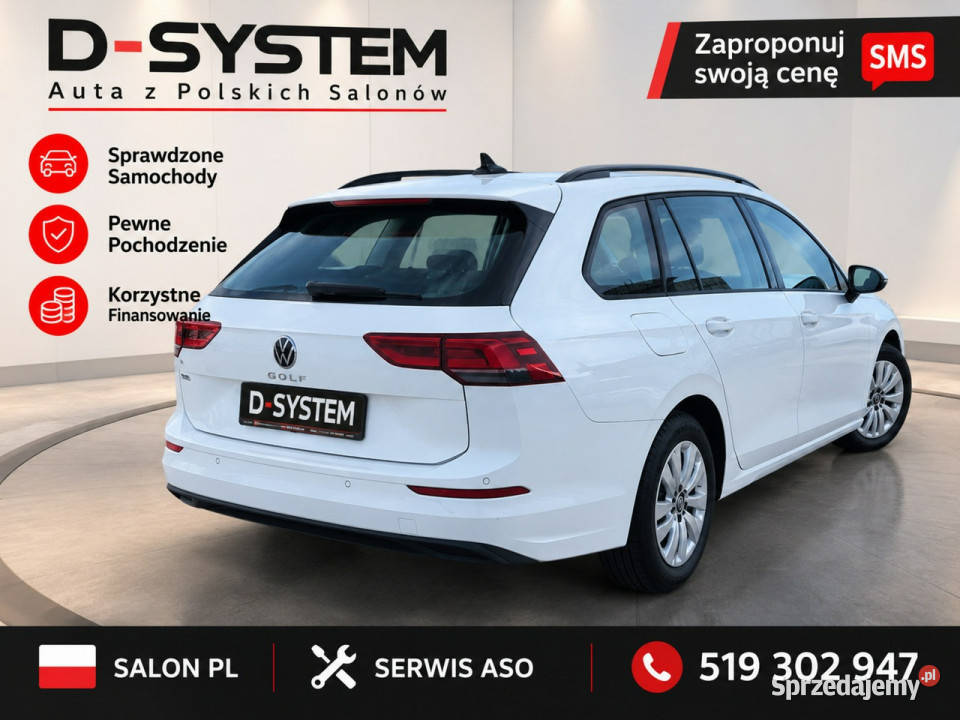 Volkswagen Golf 2022 Salon Polska 1Właściciel tempomat Golf Białystok