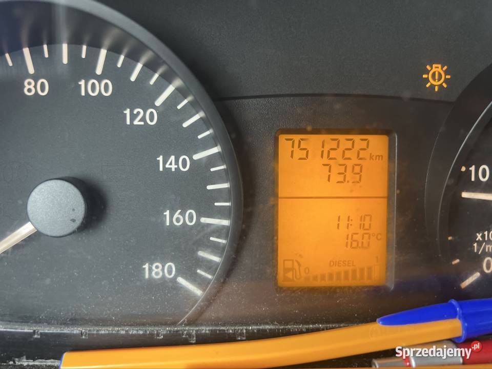Mercedes chłodnia silnik 651 poduszka powietrzna Mercedes-Benz Poznań