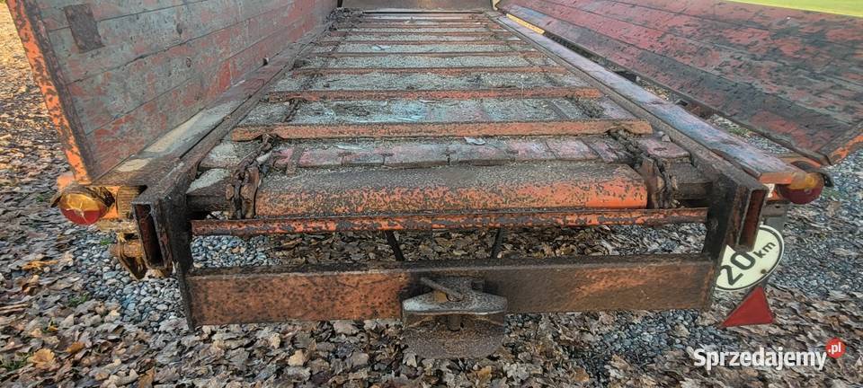 Przyczepa 1osiowa Huta Szklana