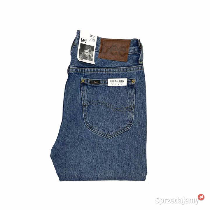 Spodnie męskie Lee Rider Stonewash W28 L32 Kraków