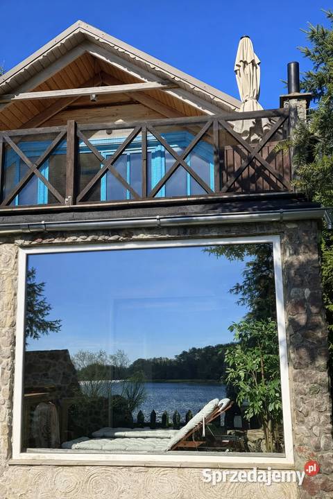 Dom z widokiem na jezioro i własnym pomostem 7297zł/m2 Dłużec