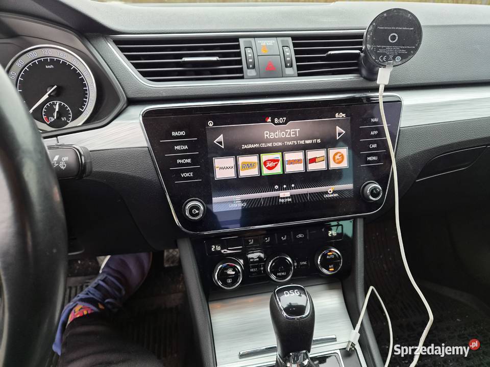 Skoda Superb Skoda Superb 16 TDI DSG 7 2019r kamera cofania Oleśnica