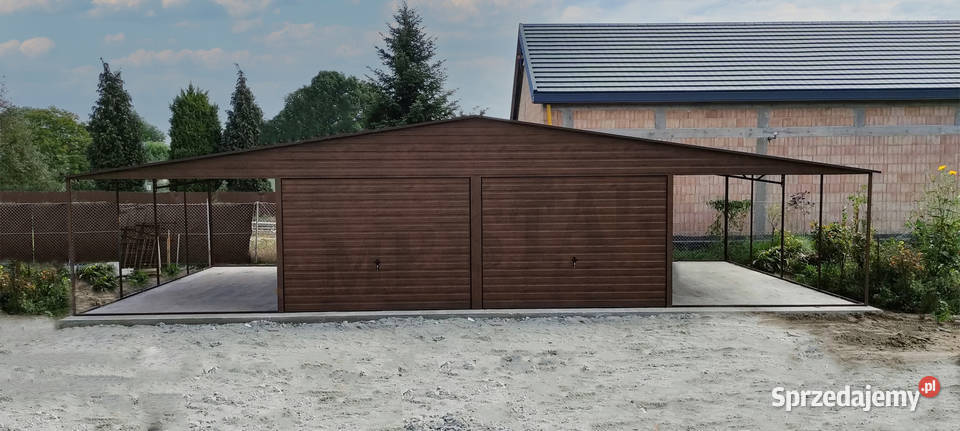 GARAŻE PREMIUM Z WIATĄ BOCZNĄ Stalowa Wola