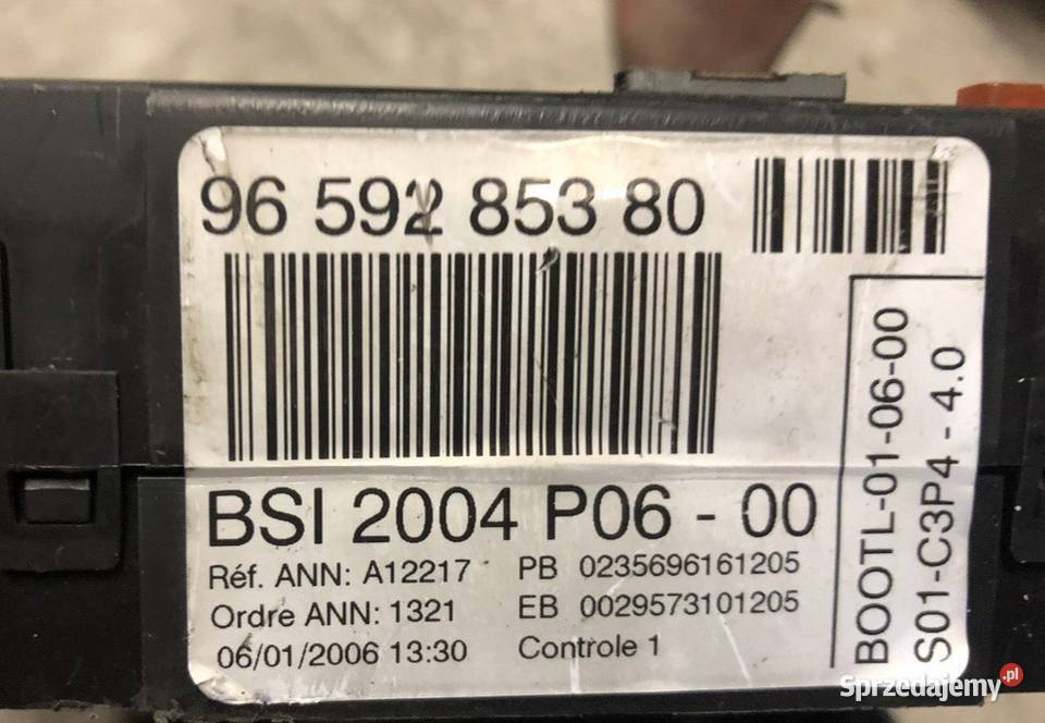 Citroen C3 14hdi zestaw startowy stacyjka Kielce sprzedam