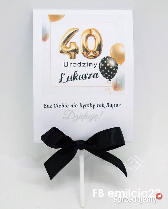 Lizaki jako podziękowanie gości z okazji urodzin Pozostałe Zielona Góra sprzedam