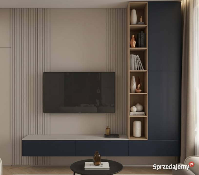Szafka wisząca hifi TV meblościanka RTV RTV podlaskie Ogrodniczki