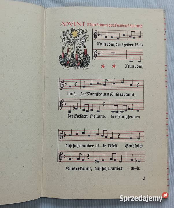 Deutsche Weihnachtslieden mit Noten und Bildern Koźminek