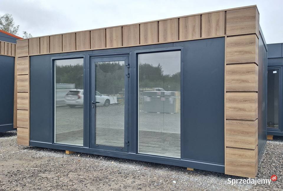 Dom mieszkalny całoroczny letniskowy z płyty PIR 18m2