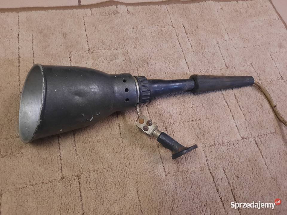 Stara zabytkowa lampa serwisowa T25 PRL vintage Sieradz