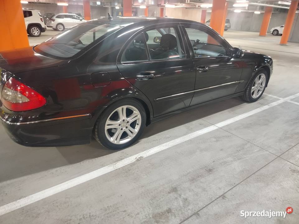 Mercedes e klasa 211 benzyna gaz podgrzewane fotele pomorskie Rumia