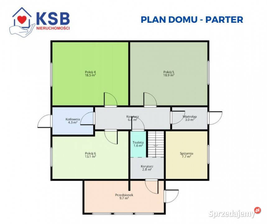Dom 150m2 w mieście działka 949m2 Żeromskiego Ostrowiec Świętokrzyski