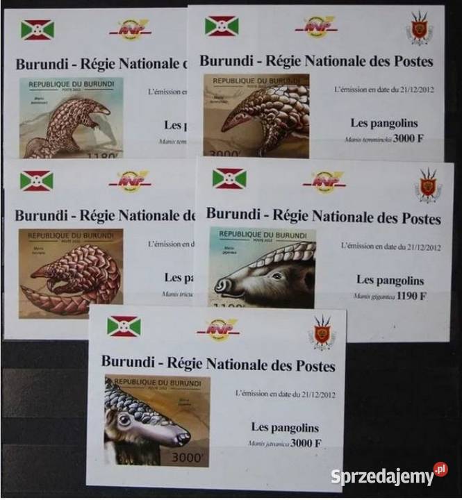 Burundi Mi 28182822 B Oborniki