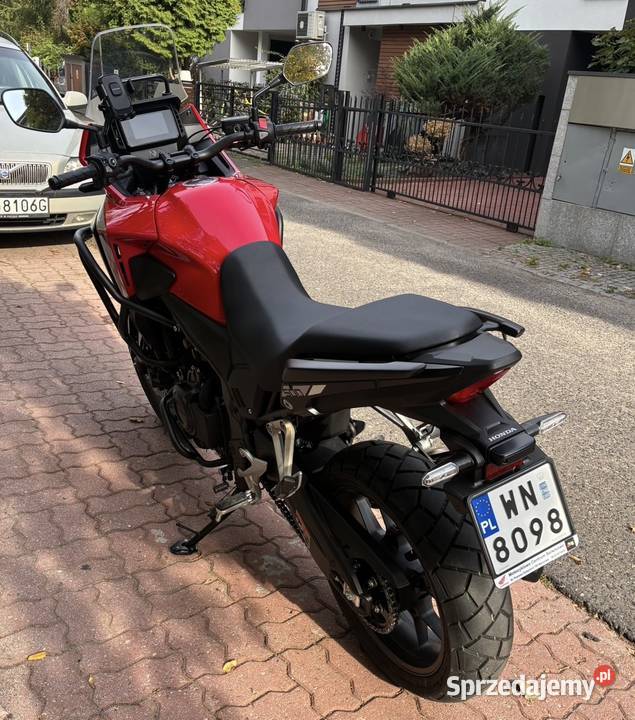 Honda nx 500 Warszawa 2026r kupiony w polskim salonie Honda