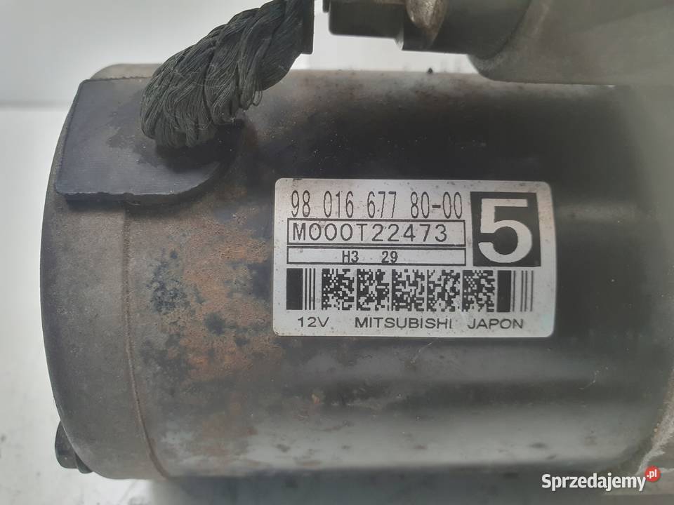 Citroen C4 Picasso 16 HDI ROZRUSZNIK 9801667780 lubelskie Janów